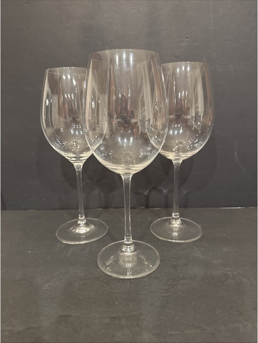 Nachtmann Crystal 10” Classic Balloon Water Goblet Glass - Set of 3